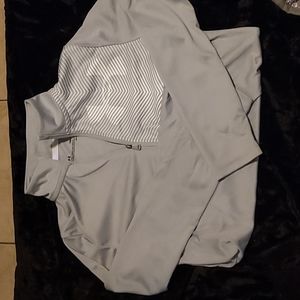 Under Armour long sleeve half-zip top. Youth Medium